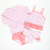 Two-Piece Swimsuit - Strawberry Gingham