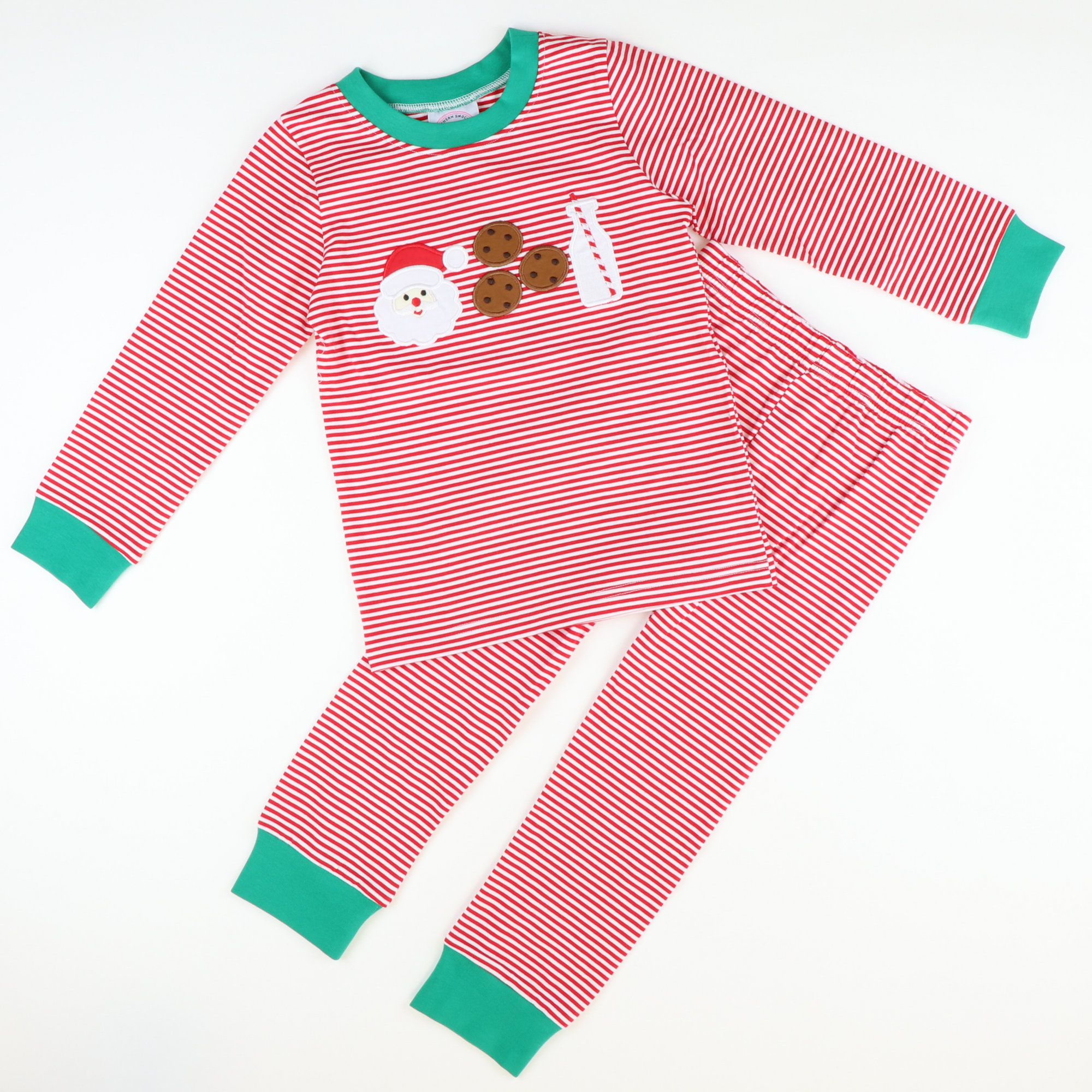 Knit Pajama Set - Christmas Cookies & Milk