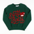 Santa Baby Tinsel Sweater - Emerald Green