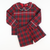 Collared Short Set - Red Plaid