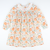 Eyelet Ruffle Dress - Autumn Pumpkins