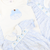 Embroidered Tiny Blue Pumpkins Dress - Blue Chinoiserie