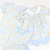Pajama Set - Pumpkin Blue Bow Trellis