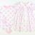 Embroidered Pink Pumpkins Dress - Scalloped Floral Pumpkins