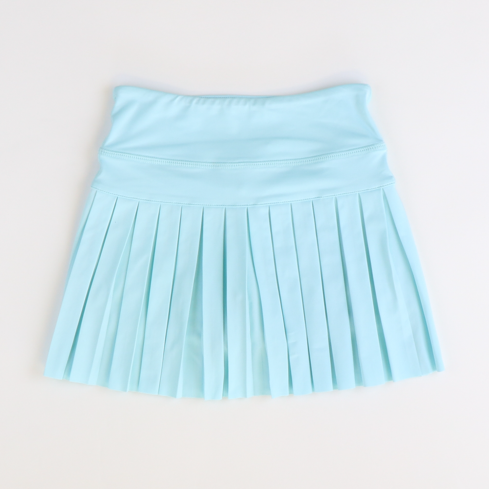 Courtside Tennis Skirt - Light Blue