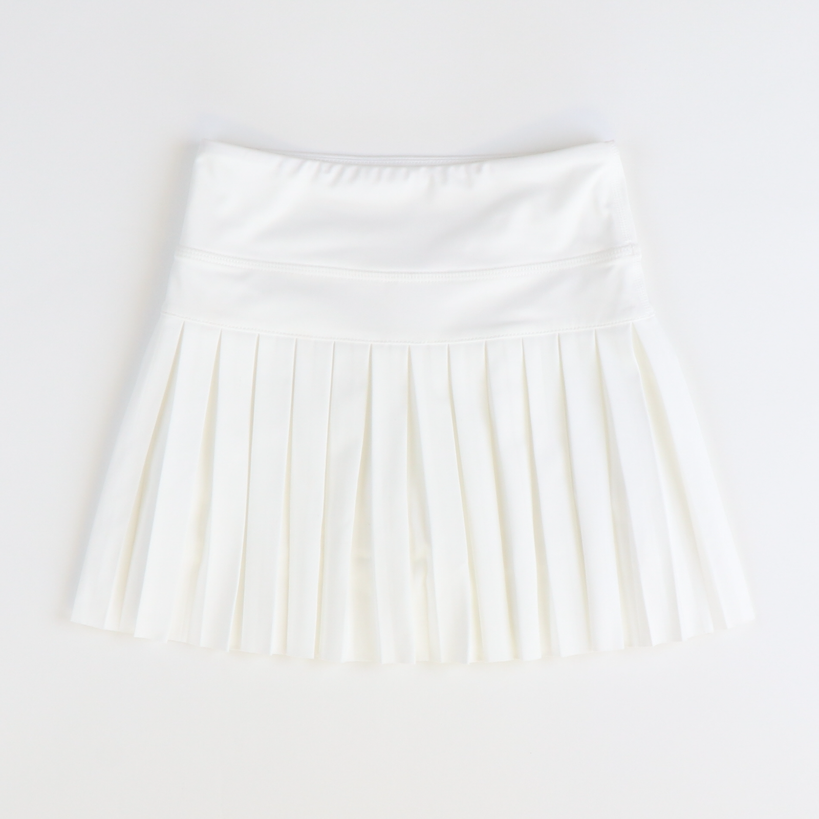 Tennis Skirt - White - Southern Smocked Co.