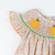 Smocked Pumpkins Bishop - Fall Floral