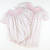 Smocked Geo Girl Bubble - Pumpkin Lattice