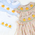 Smocked Pumpkins Bishop - Fall Floral