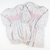 Petal Collar Smocked Girl Bubble - Pumpkin Pink Bow Trellis
