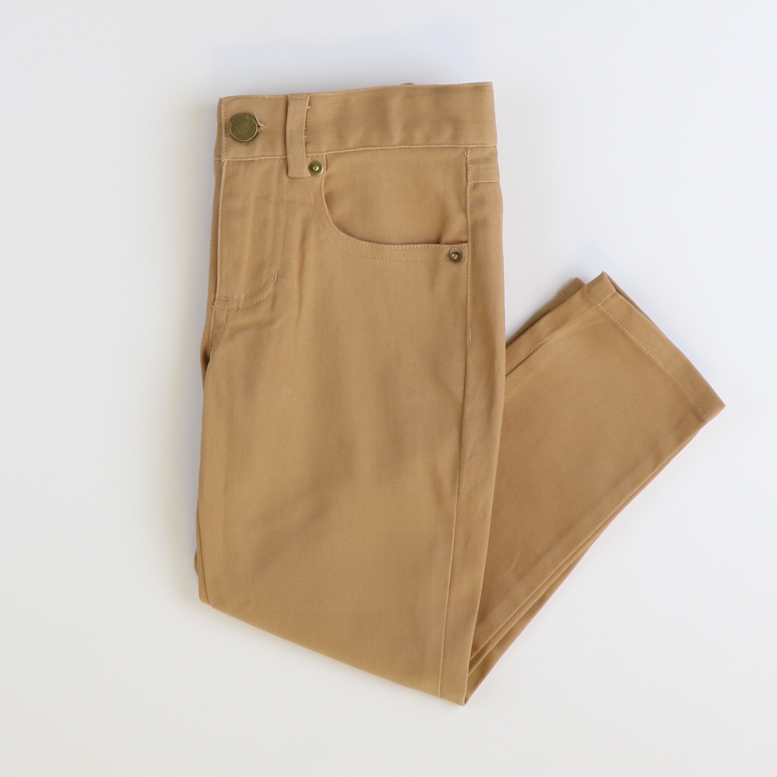 Boys Signature Twill Five Pocket Pants - Khaki - Stellybelly