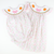 Smocked Pink Bow & Pumpkins Bishop- Pumpkin Lattice