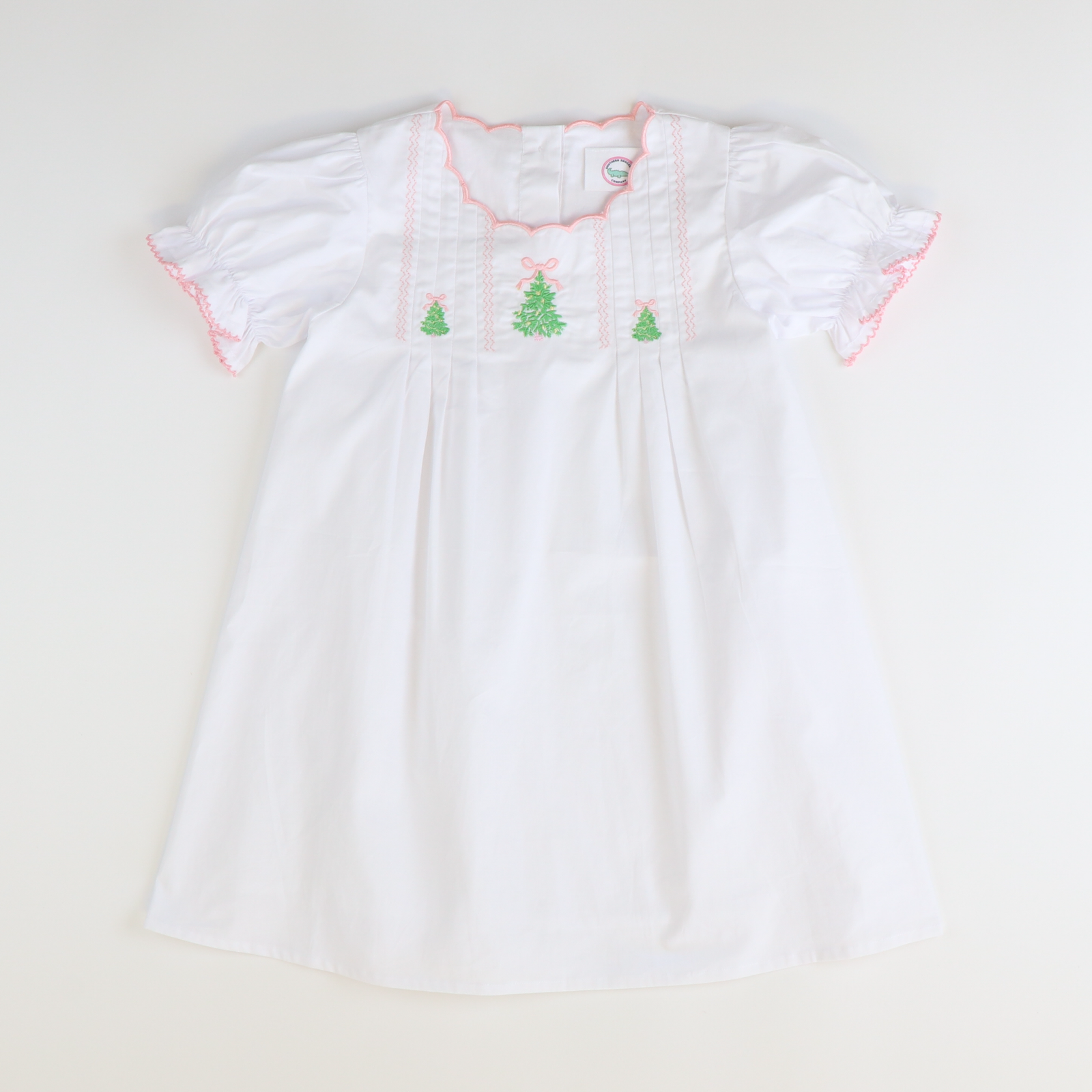Collections Girls Embroidered Christmas Southern Smocked Co.