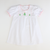 Embroidered Christmas Trees Dress - White - Stellybelly