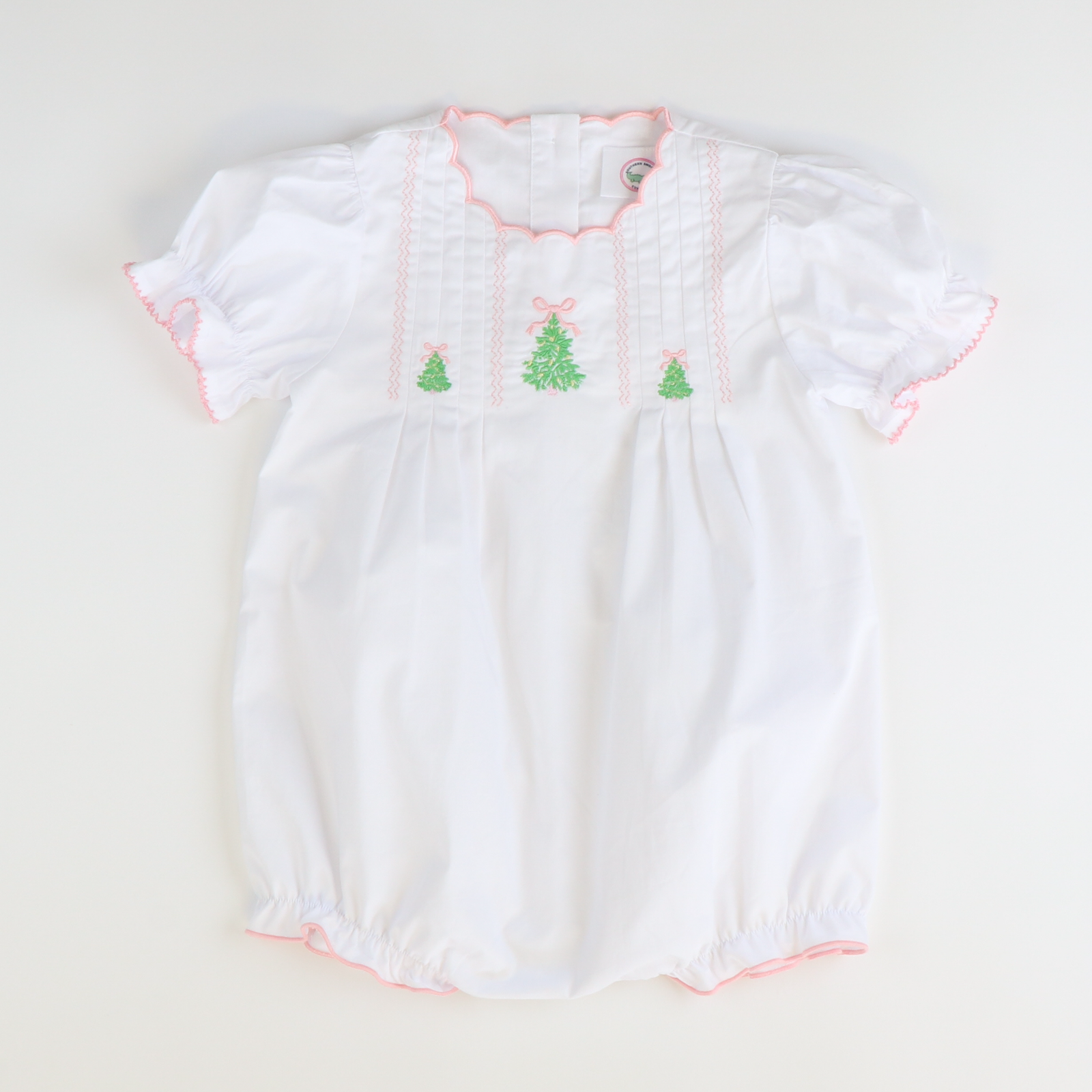 Collections Girls Embroidered Christmas Southern Smocked Co.