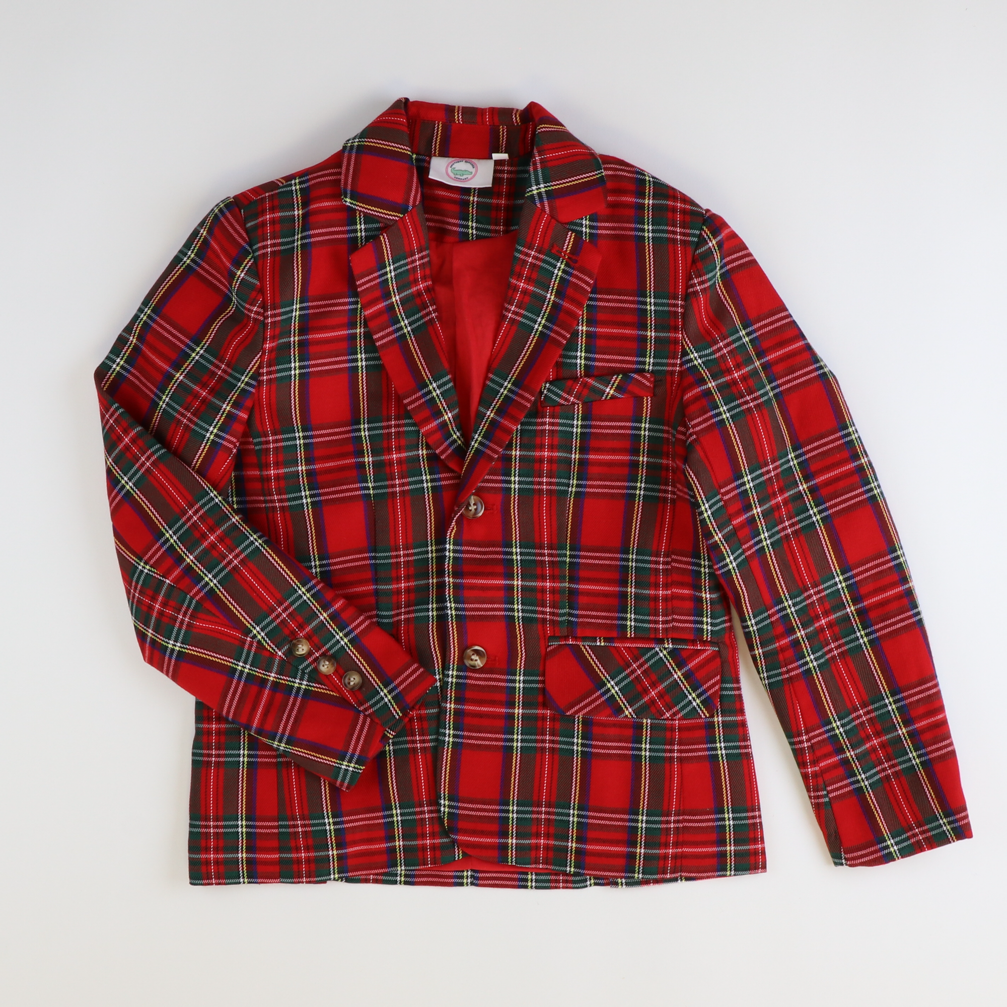 Signature Blazer Christmas Plaid Southern Smocked