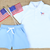 Embroidered Patriotic Labrador Knit Polo - Solid White