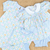 Playground Pocket Dress - Pumpkin Blue Bow Trellis