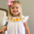 Smocked Pumpkin Patch Bishop- Light Pink Dots