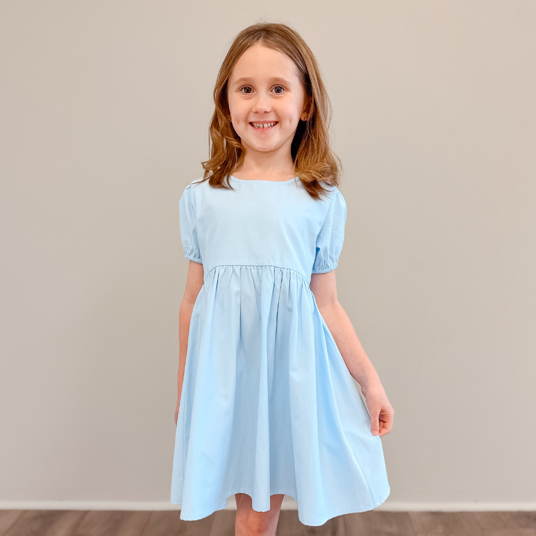 Chambray Dress - Light Blue