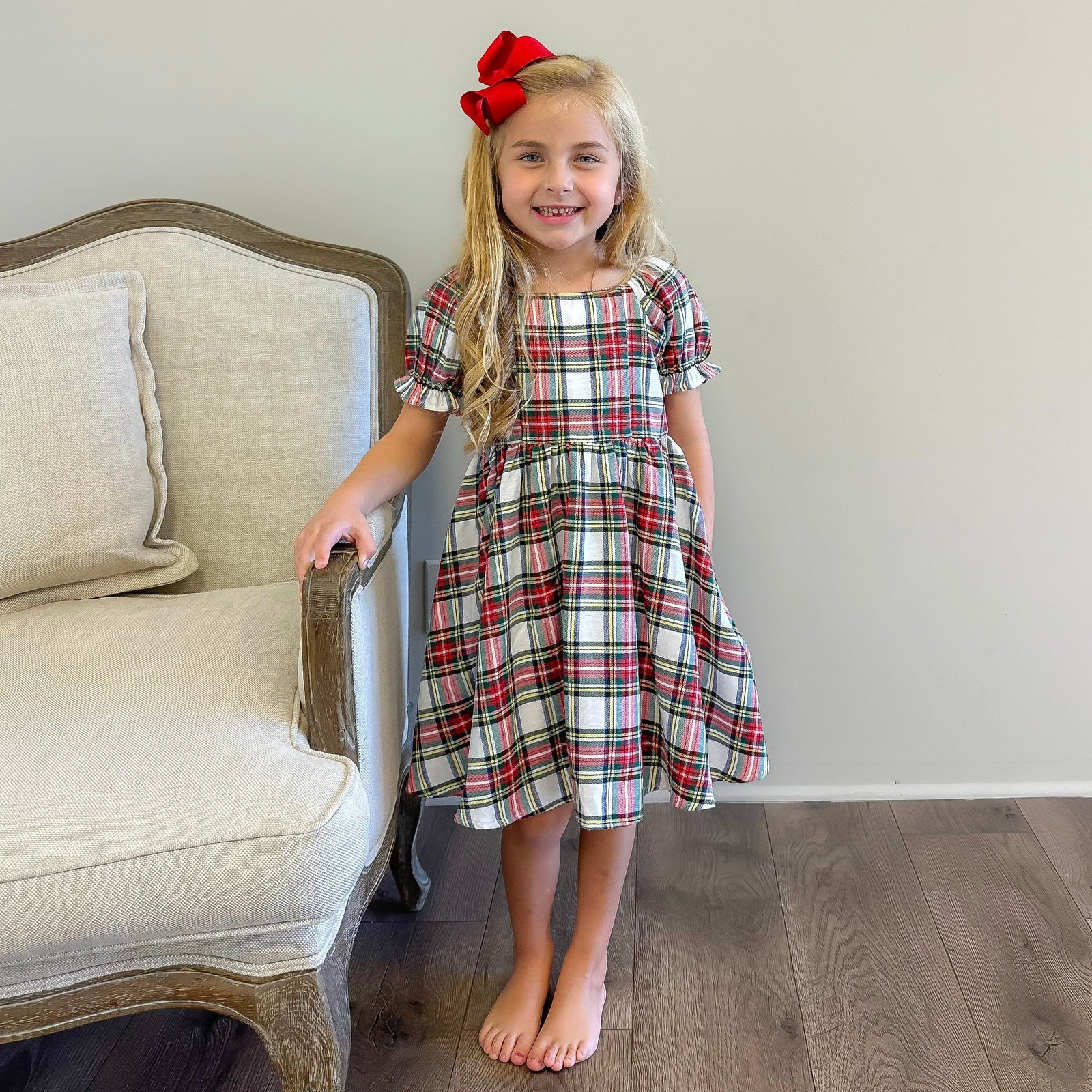 Holiday Dress - Christmas Tartan Plaid - Stellybelly