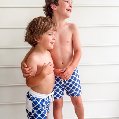Swim Trunks - Nautical Ropes
