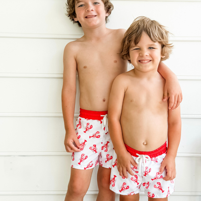 Swim Trunks - Lobsters