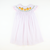 Smocked Pumpkin Patch Bishop- Light Pink Dots