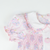 Embroidered Pink Pumpkins Dress - Scalloped Floral Pumpkins