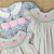 Smocked Pink Pumpkins Girl Bubble - Pumpkins & Vines