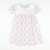 Collared Dress - Scalloped Floral Pumpkins