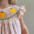 Smocked Pumpkins Bishop - Fall Floral