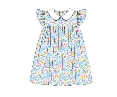 Collared Knit Dress - Bunny Hop