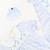 Embroidered Tiny Blue Pumpkins Dress - Blue Chinoiserie