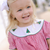 Embroidered Christmas Trees Bib Dress - Holiday Red Mini Gingham