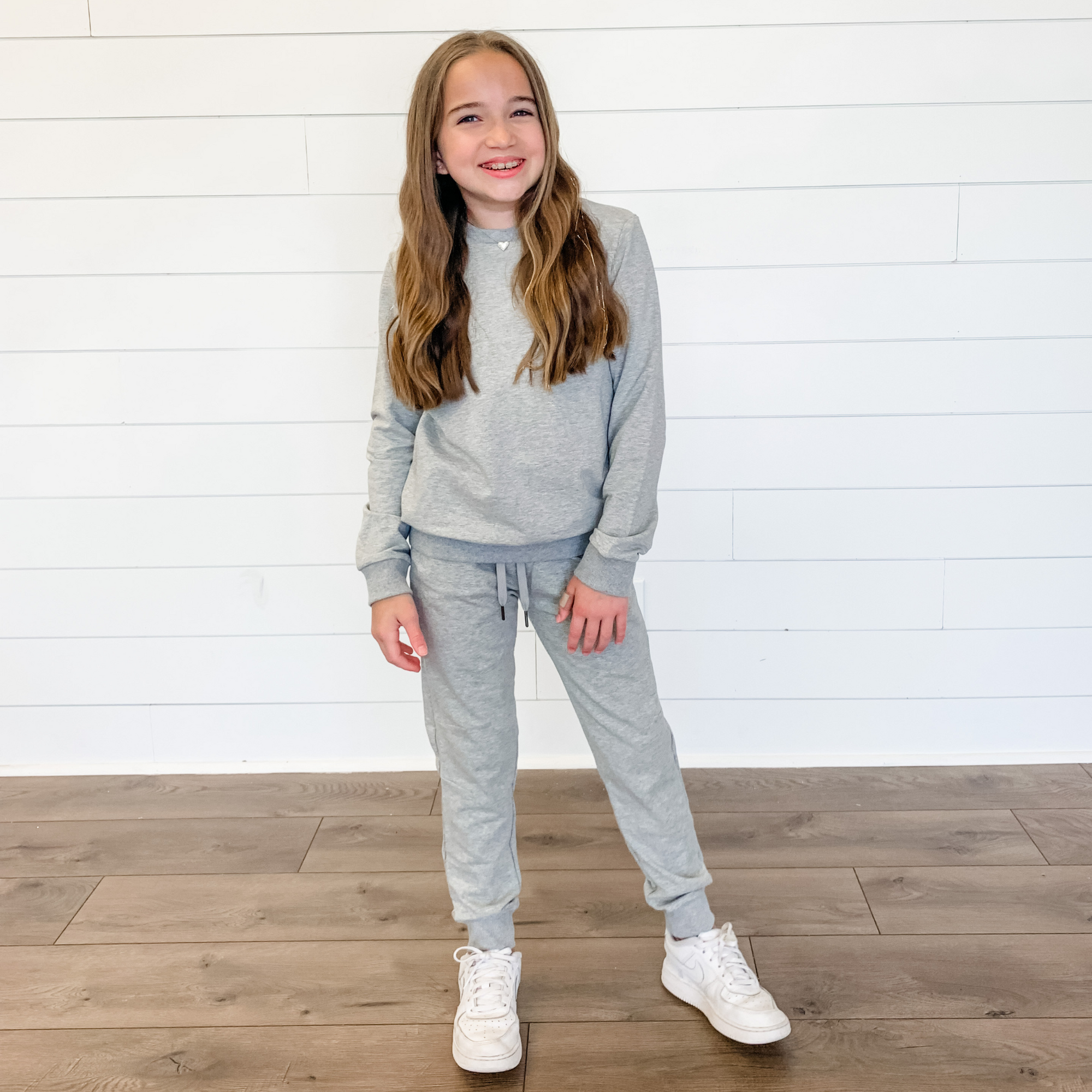 Lexi Jogger Set- Heather Gray