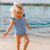Cabana Blue One-Piece Swimsuit