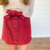Brooklyn Skirt- Plum Corduroy