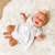 Embroidered Girl Labrador Knit Layette Set