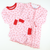 Candy Canes Pink Knit Pajama Set