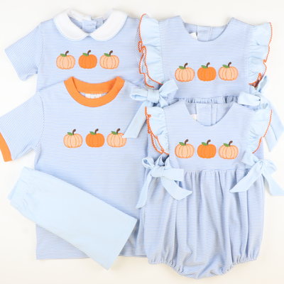 Appliqué Pumpkins Dress