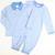 Signature L/S Knit Polo - Party Blue Stripe