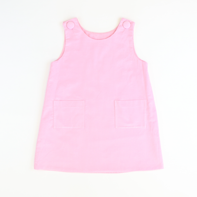 Classic Corduroy Jumper - Light Pink