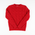 Cable Knit Sweater - Holiday Red (Unisex)