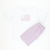 Americana Embroidered Flag Short Sleeve Shirt - White Knit