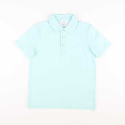Signature Polo - Mint Knit