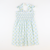 Knit Smocked Dress - Blue Hydrangeas