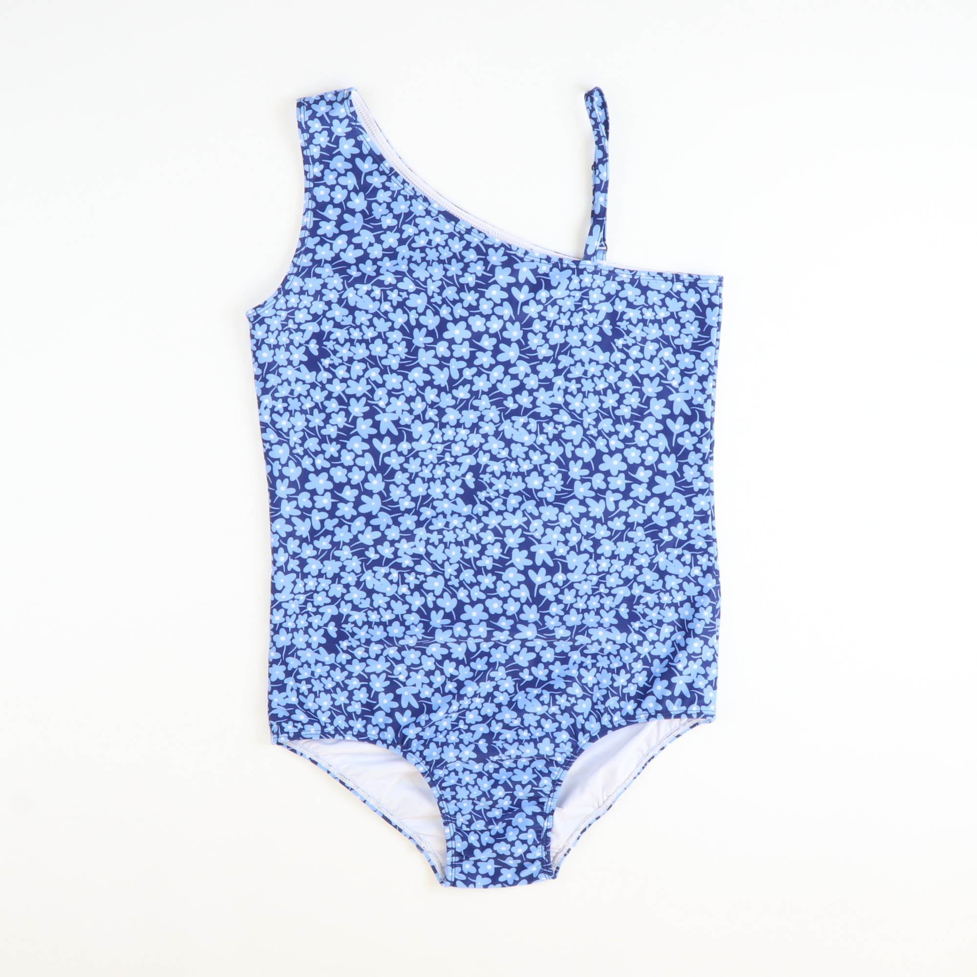 One-Piece Swimsuit - Blue Mountain Beach Floral