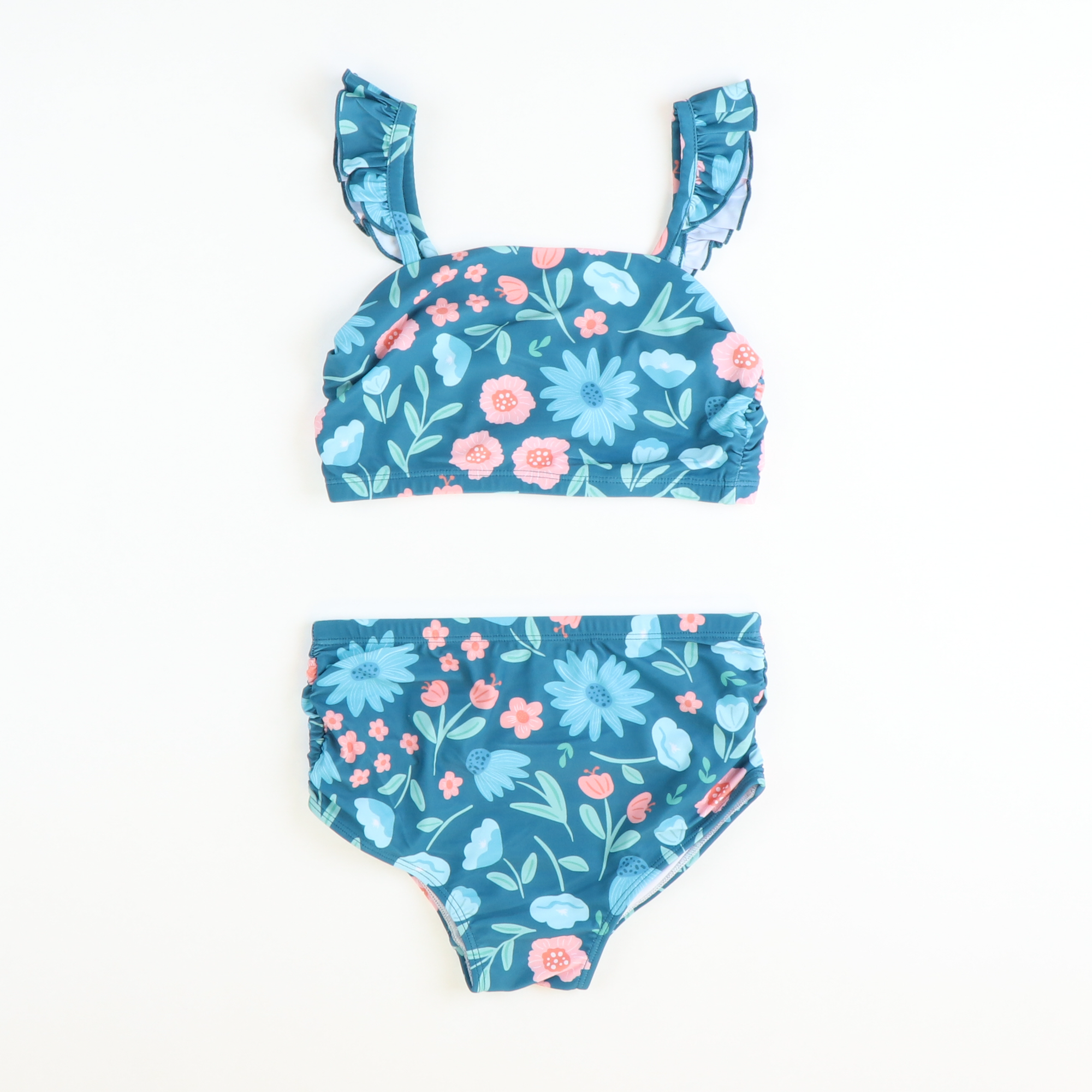 Two-Piece Swimsuit - Bloom Print
