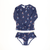 Two-Piece Long Sleeve Rash Guard - Sail Away - Stellybelly